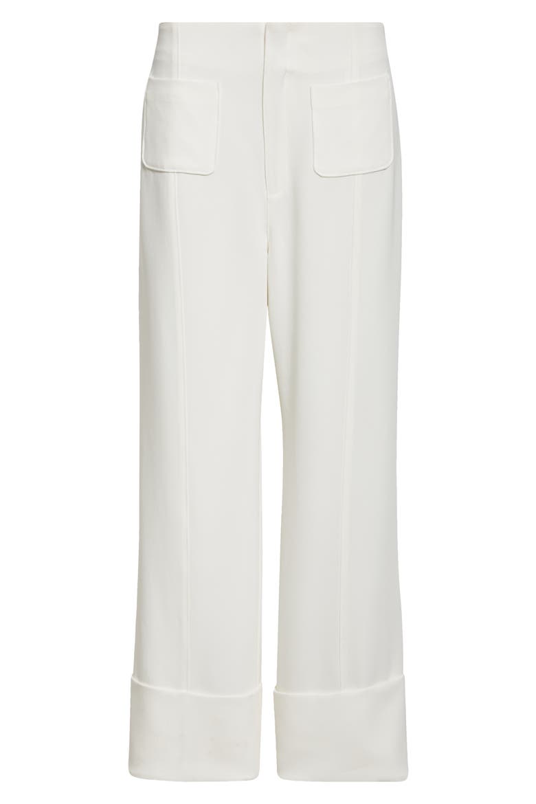 Pamela Cuff Straight Leg Pants, Alternate, color, IVORY
