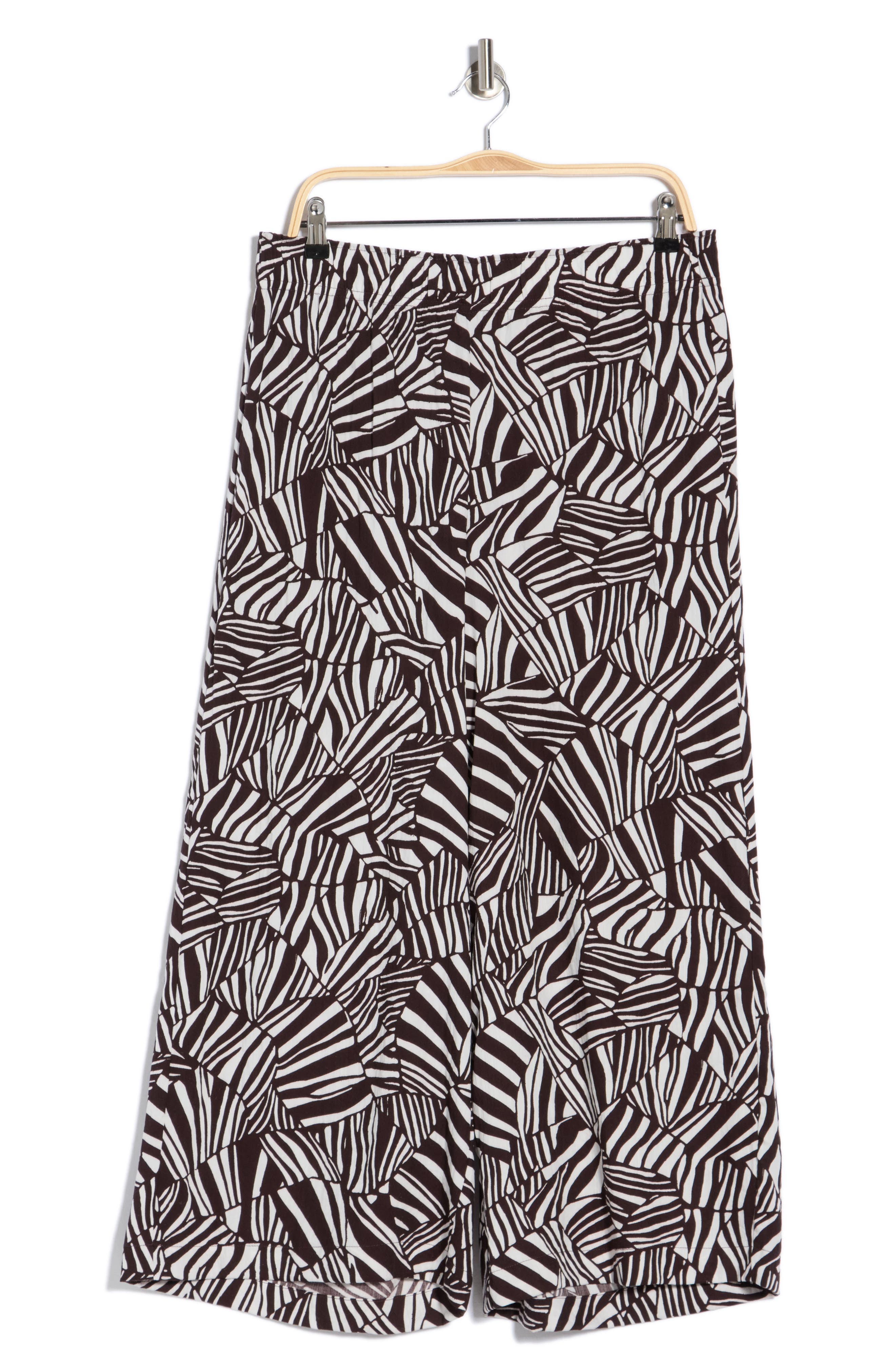 Adrianna Papell Wide Leg Pull-On Pants