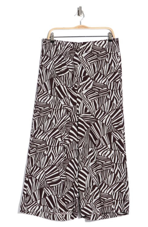 Wide Leg Pull-On Pants