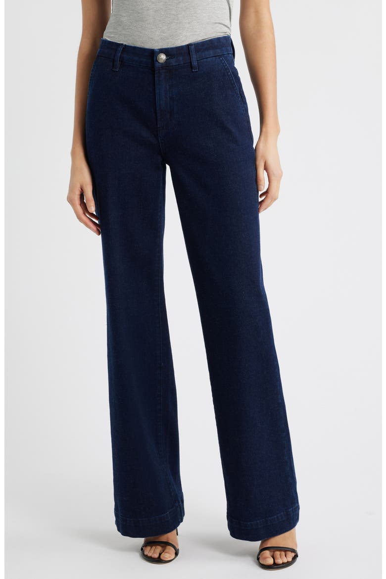 Sara High Waist Wide Leg Jeans, Main, color, INDIGO