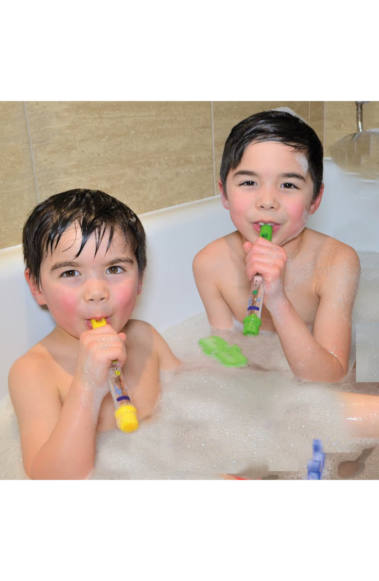 Buddy 
Barney Bath Time Water Flutes, 5 Pieces, Kid 3+, Alternate, color, Multicolored