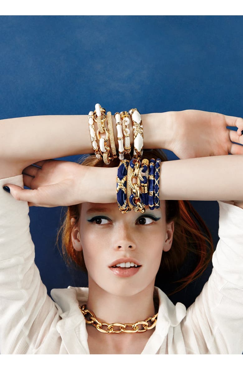 Nordstrom 'Yacht Club' Chain Link Toggle Bracelet, Alternate, color,