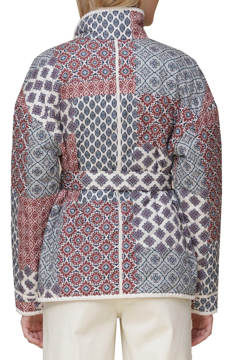 Bagatelle Barn Quilted Jacket, Alternate, color, Equestrian Patchwork