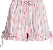 Damson Madder Mafalda Frilly Tie Bloomer Organic Cotton Shorts