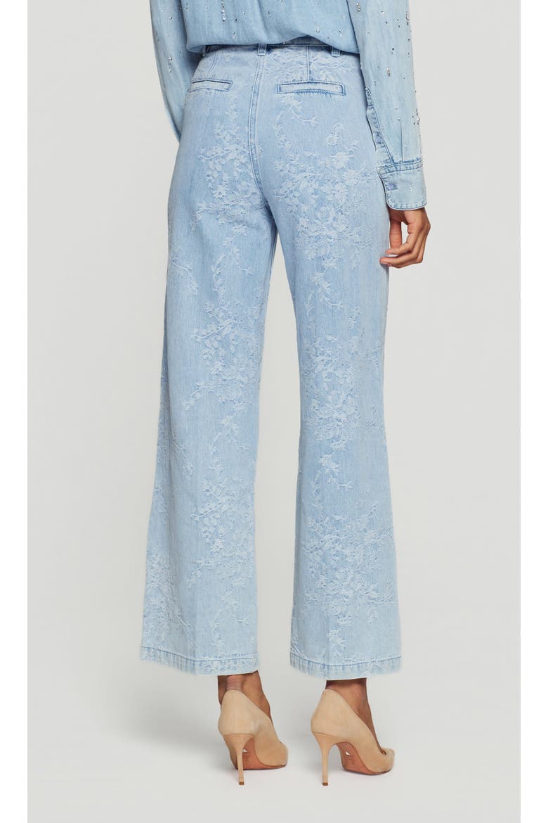 Milagro Floral Jeans, Alternate, color, Light Blue