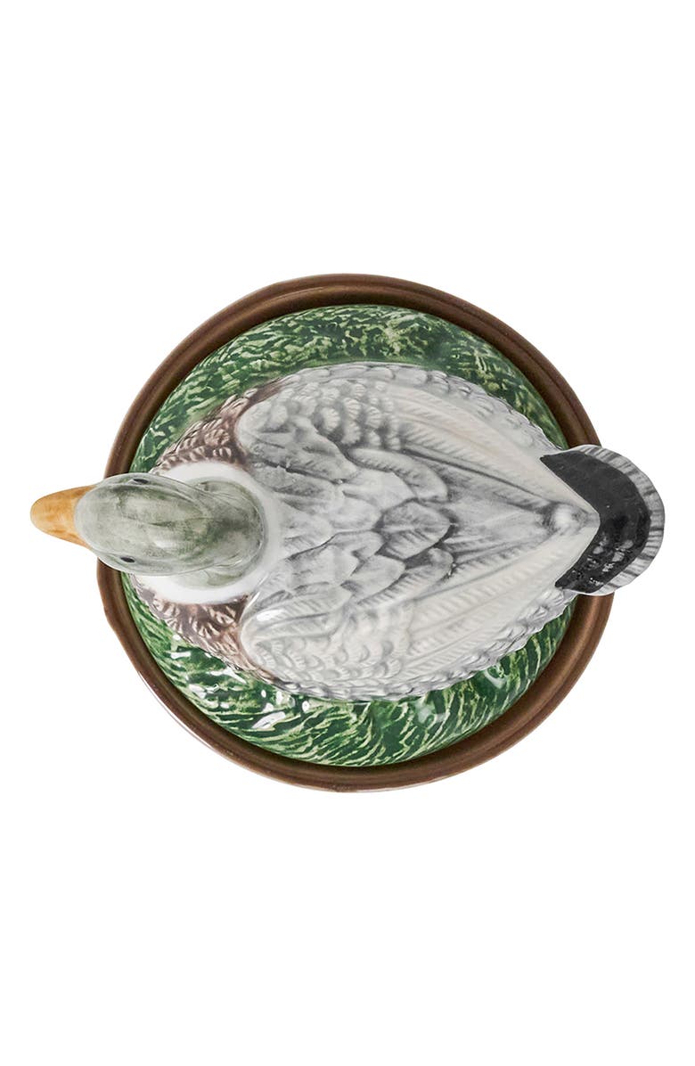 Juliska Forest Walk Duck Covered Bowl, Alternate, color, Multi