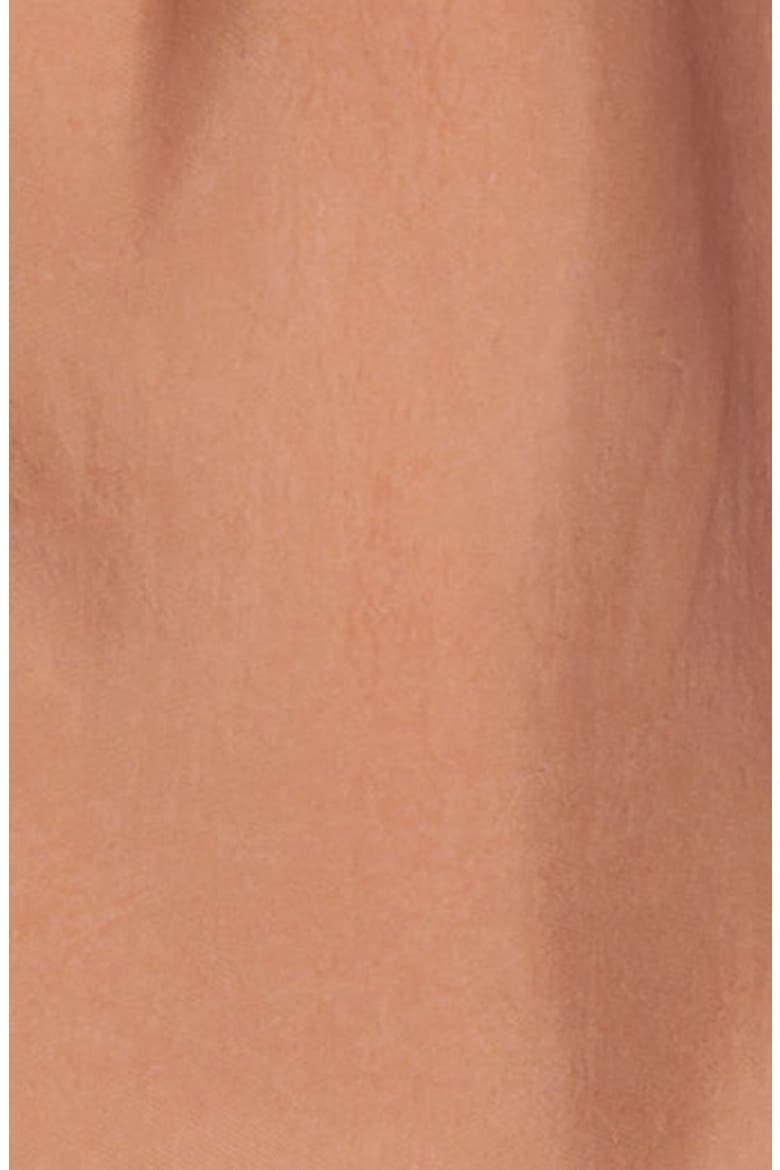 Pleat Neck Swing Top, Alternate, color, SANDSTONE
