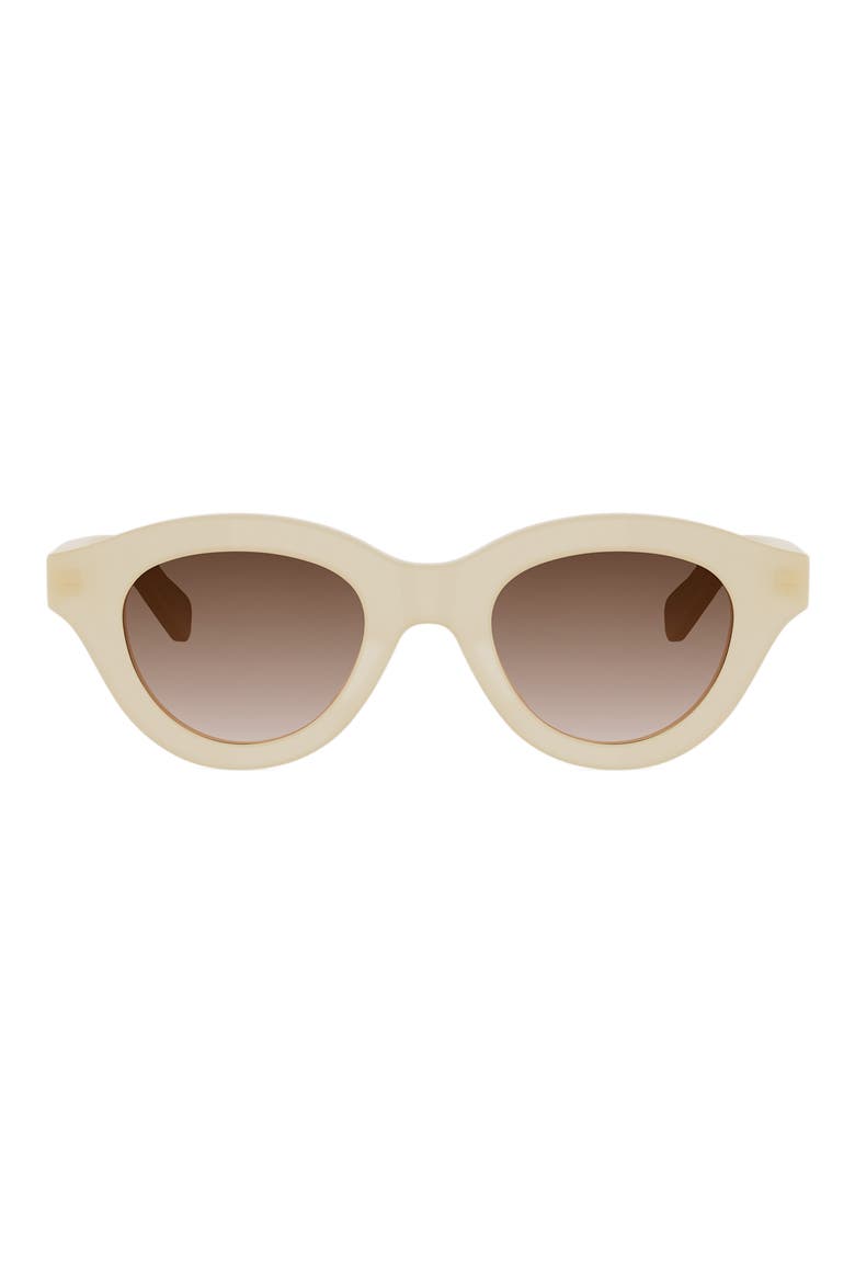 Triomphe 47mm Small Pantos Sunglasses, Main, color, ORANGE/ OTHER / GRADIENT BROWN