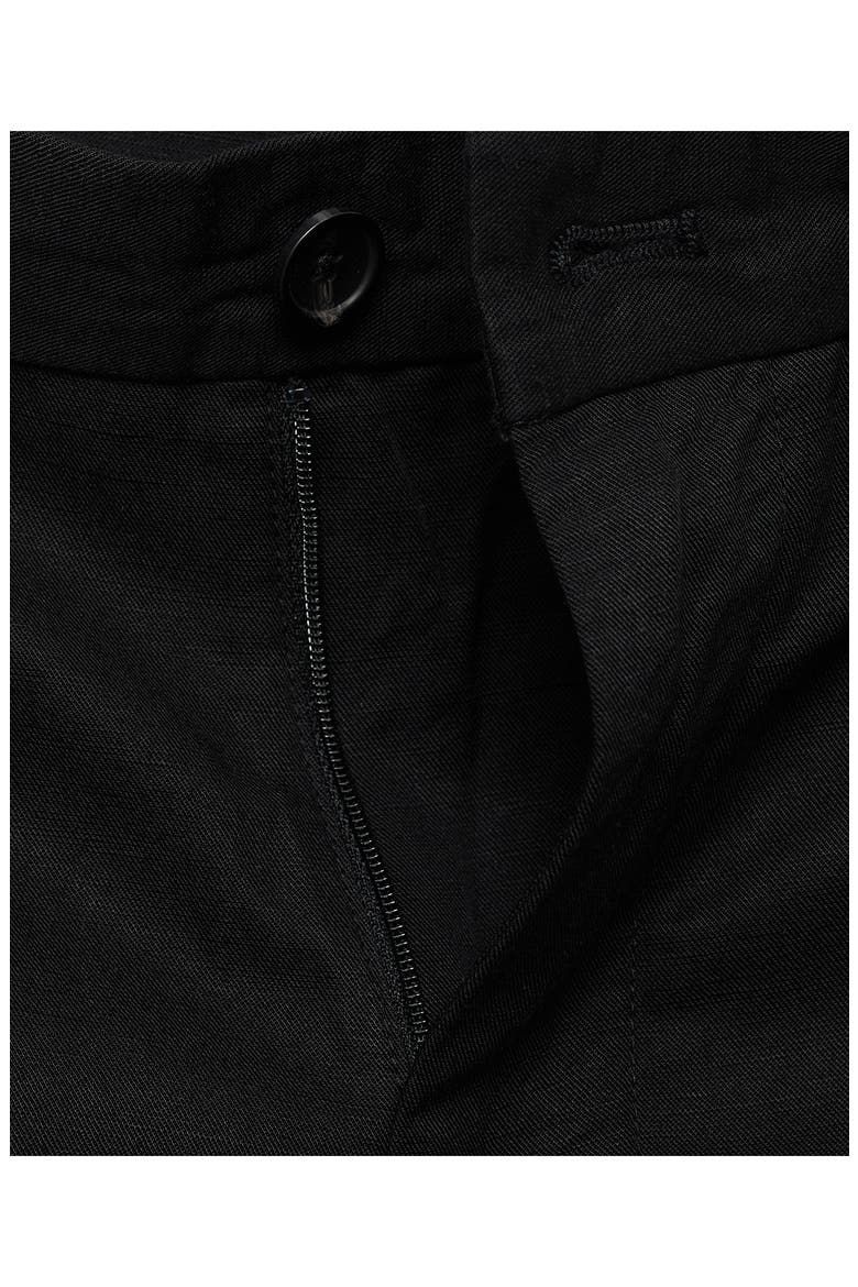 Elastic Waist Shorts, Alternate, color, BLACK
