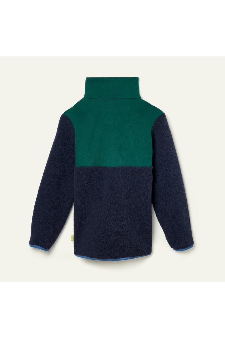 Colorblock Zip Up, Alternate, color, Navy