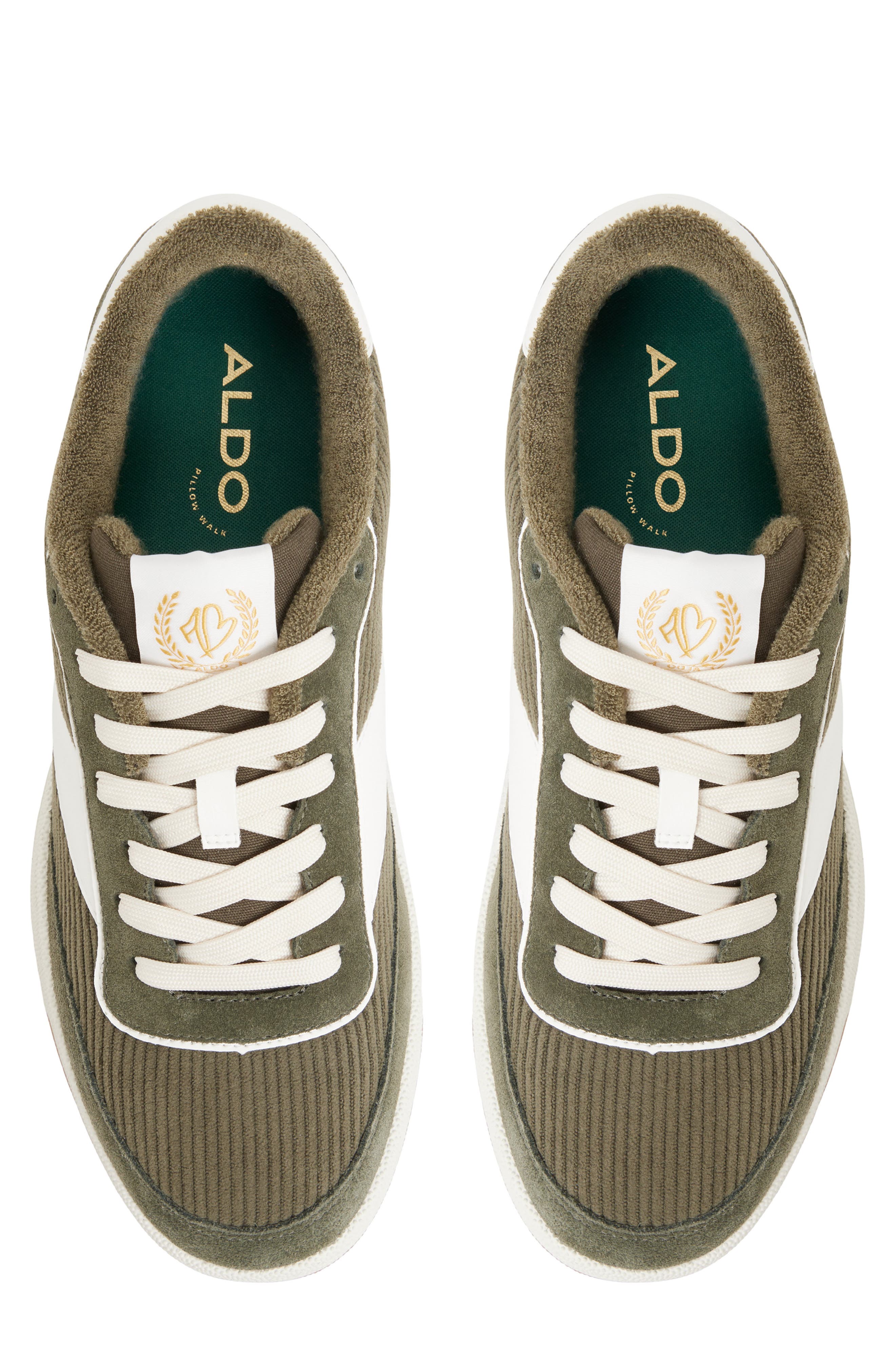 ALDO Ashwin Sneaker, Alternate, color, Olive