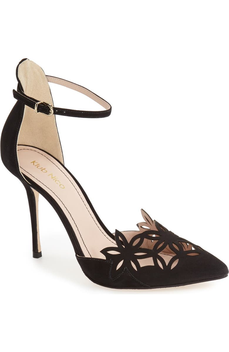 Klub Nico 'Romea' Pointy Toe Pump, Main, color,