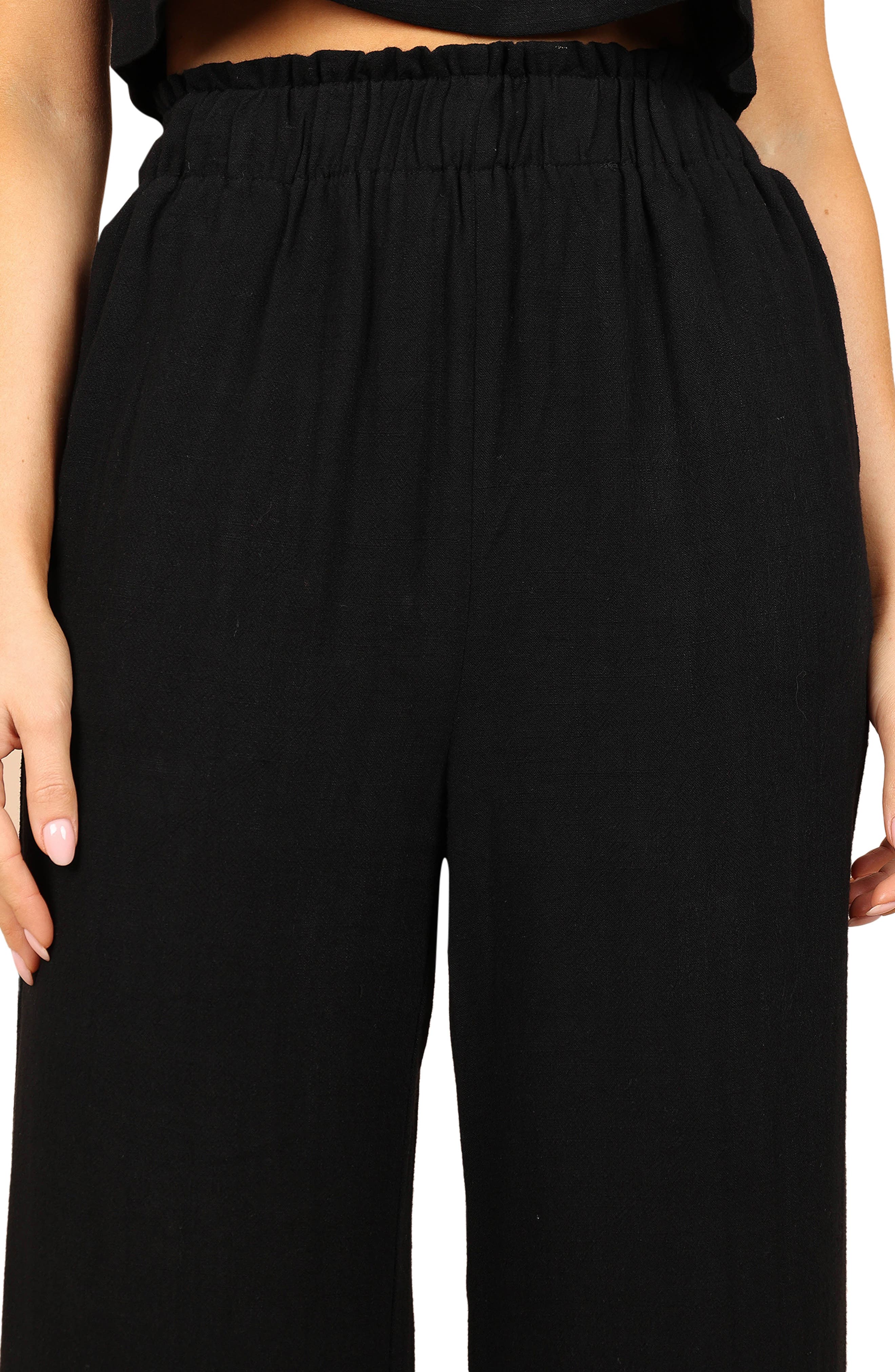 Eleanor Wide Leg Linen Pants - image 2
