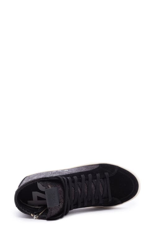 P448 Skate High Top Sneaker In Smog-black