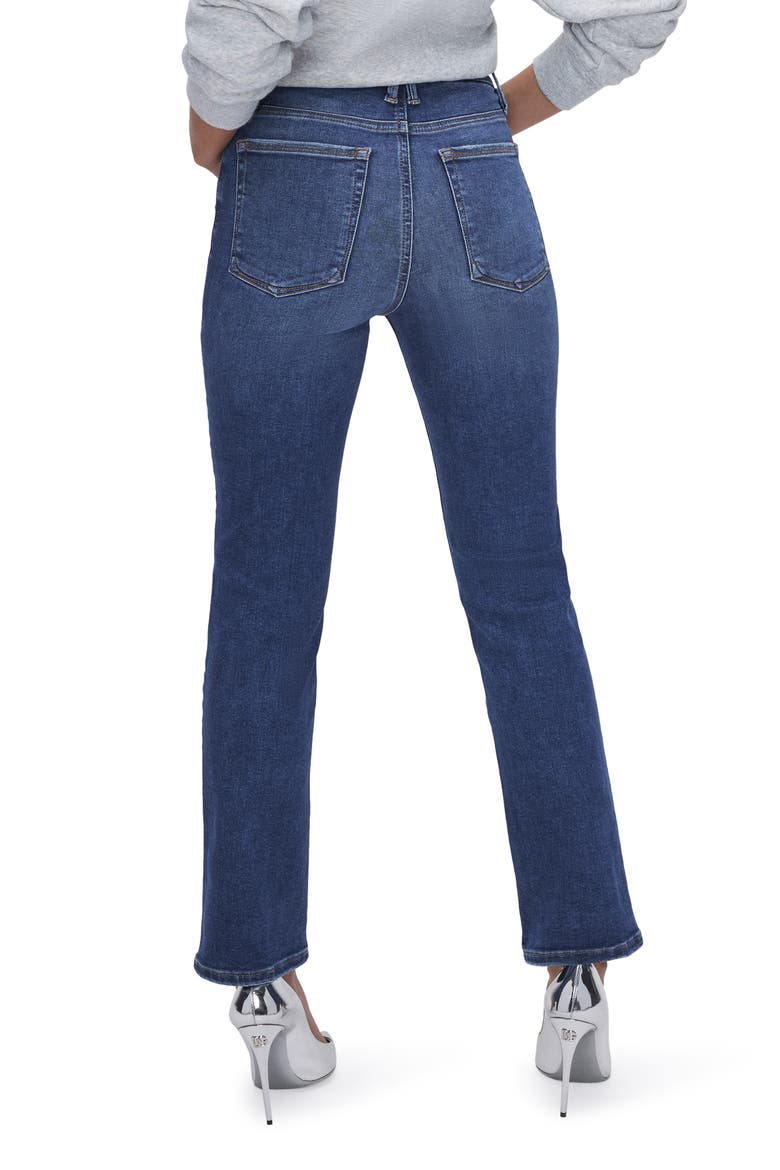 Always Fits Good Classic Straight Leg Jeans, Alternate, color, INDIGO571