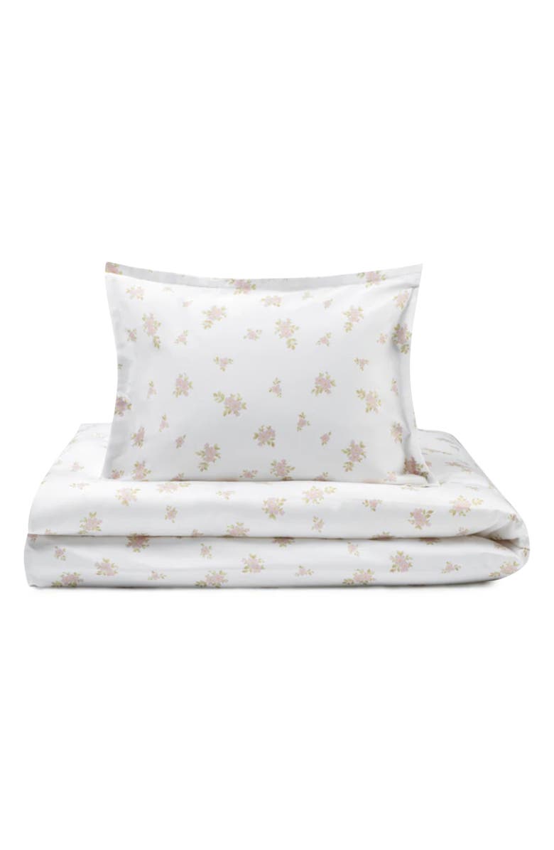 Domani Home Jardin Crib Duvet Cover, Main, color, Pink