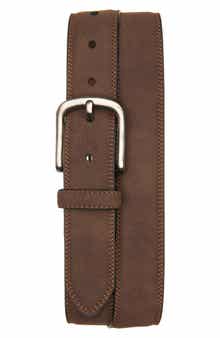 Derby Faux Suede Belt