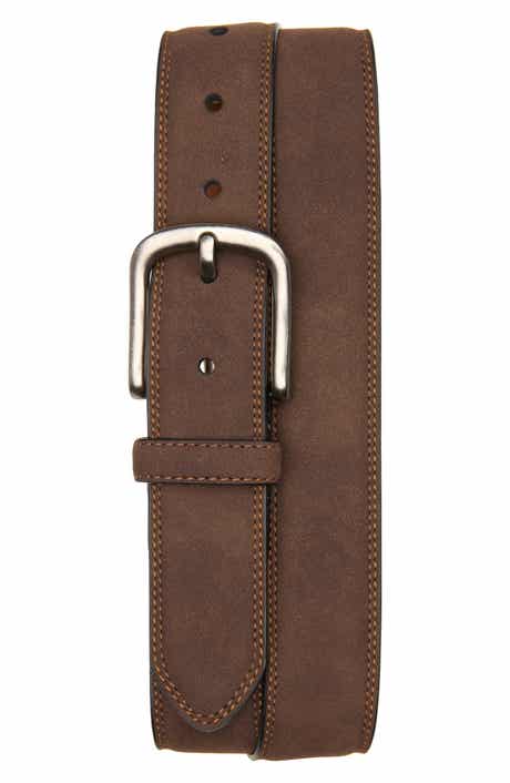 Derby Faux Suede Belt