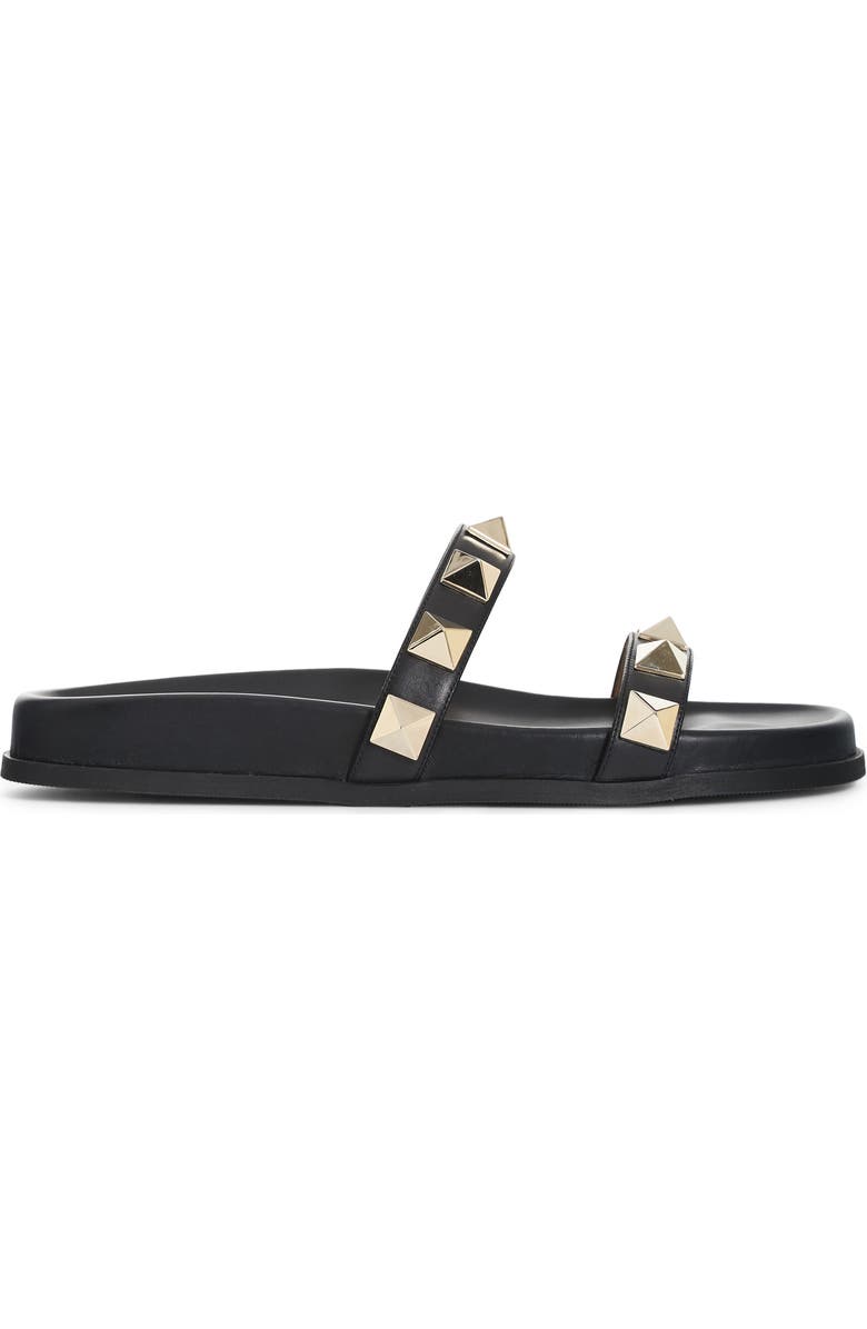 Valentino Garavani Rockstud Lock Slide Sandal, Alternate, color,