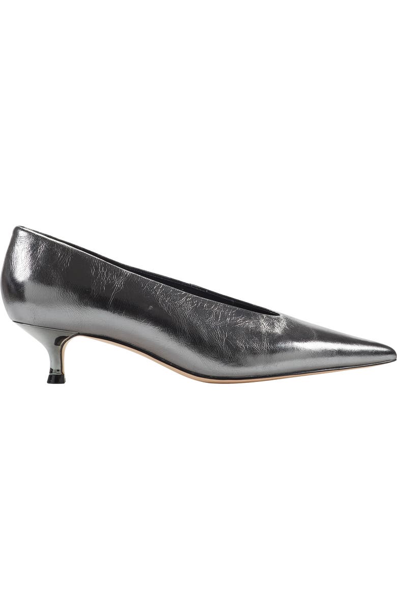 Marc Fisher LTD Cecile Pointed Toe Pump, Alternate, color, Metallic Silver