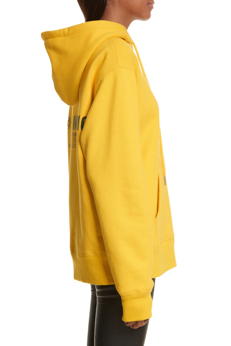 Taxi Cotton Hoodie, Alternate, color, YELLOW