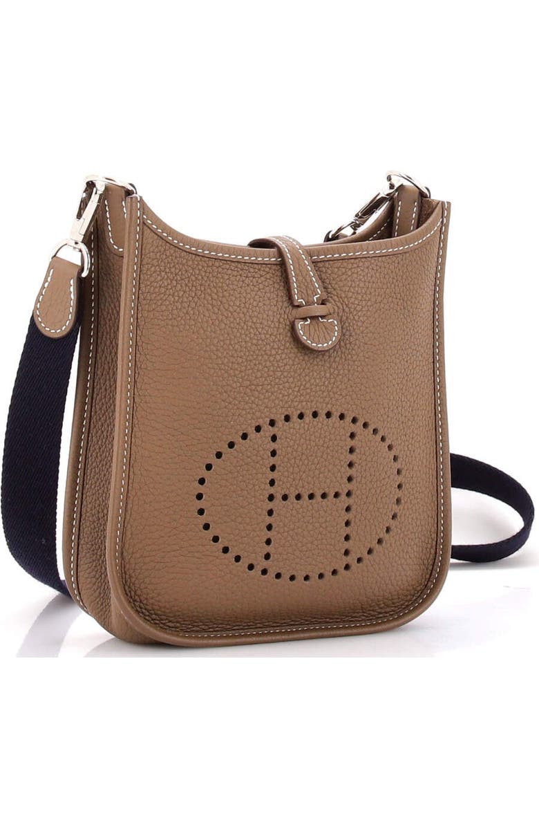 Pre-Owned Hermes Evelyne Bag Gen III Clemence TPM, Alternate, color, Etoupe