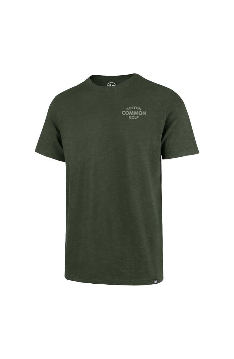 '47 Men's '47  Hunter Green TGL Boston Common Golf Backer Scrum T-Shirt, Alternate, color, 
