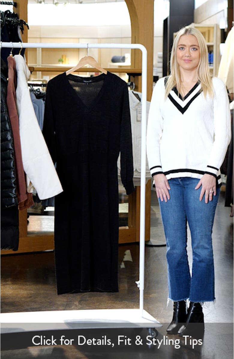 Long Sleeve Sweater Dress, sales video thumbnail