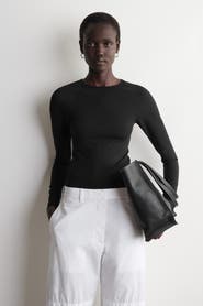 COS Technical Jersey Long-Sleeved Top