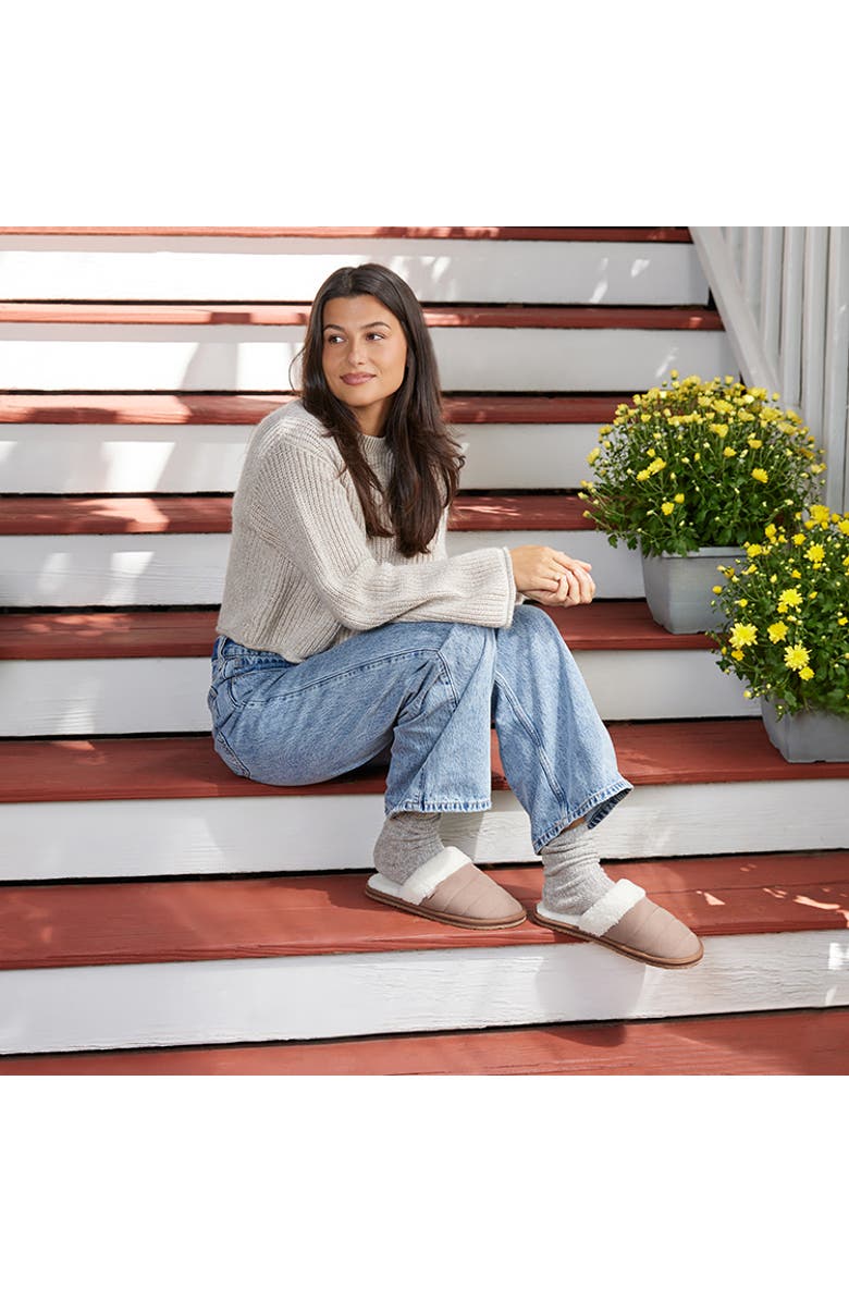 Feelgoodz Women's Mule Slipper Artisan Woven Indoor / Outdoor House Shoes, Alternate, color, Portabello