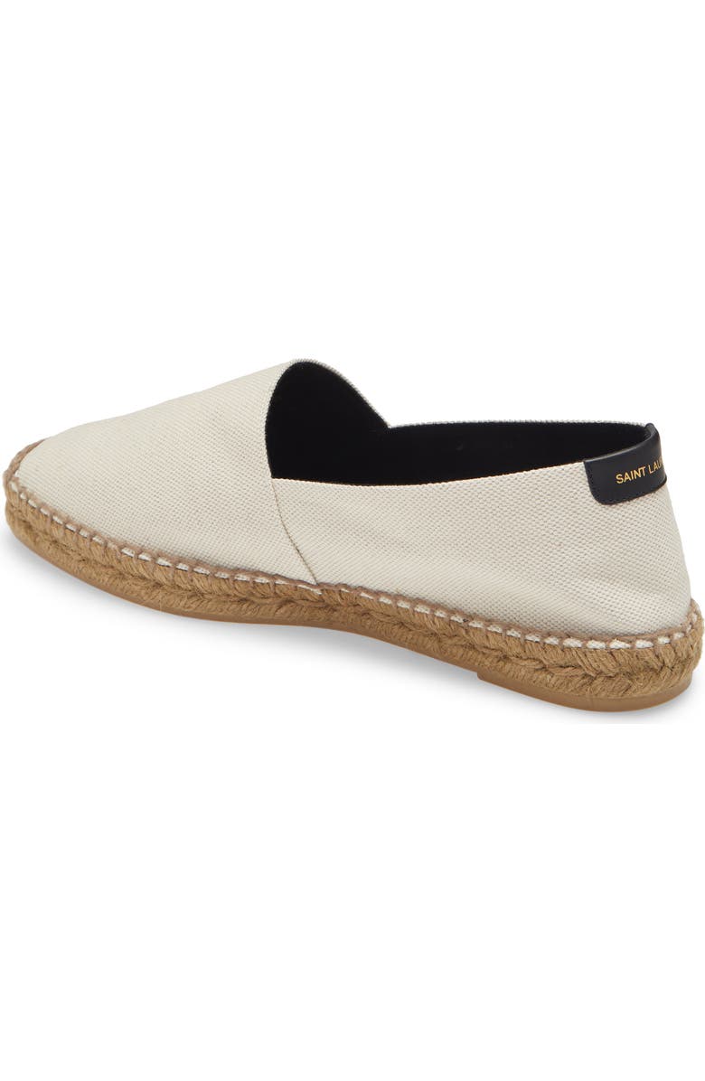 Saint Laurent Embroidered Espadrille Slip-On, Alternate, color,
