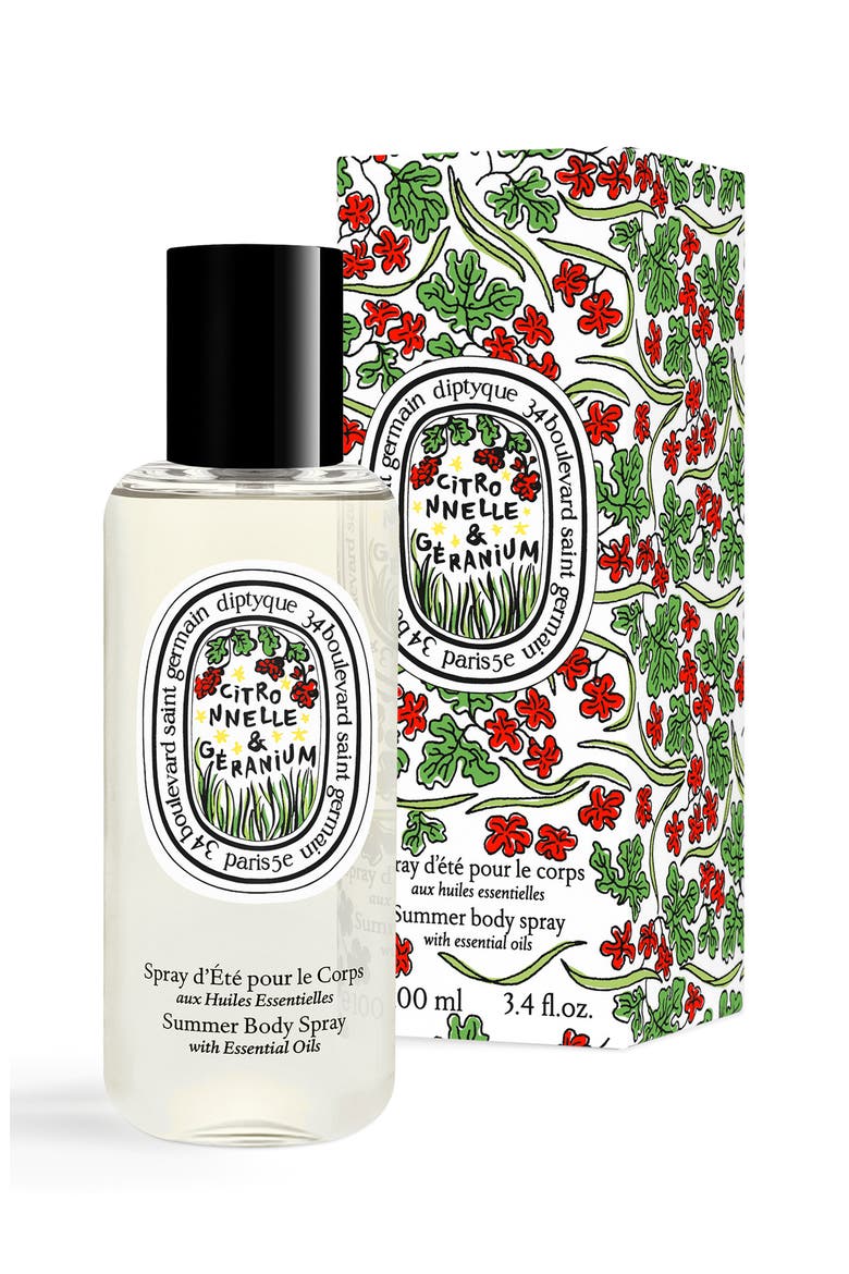 Sevena Geranium Diptyque Lemongrass & Geranium Body Spray (Limited Edition) (Women ...