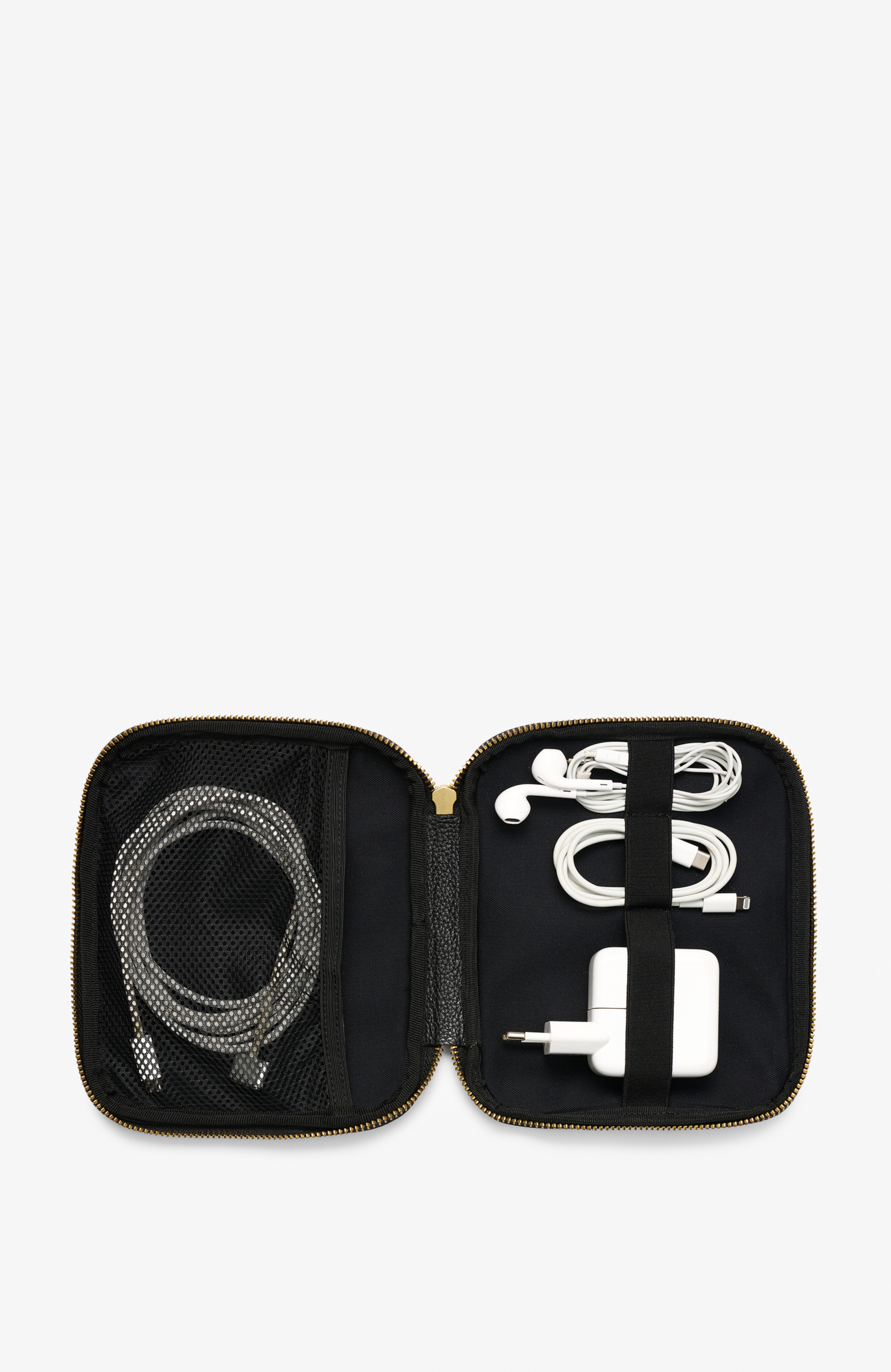 BY BANOO Cable Pocket, Alternate, color, Black/Gold