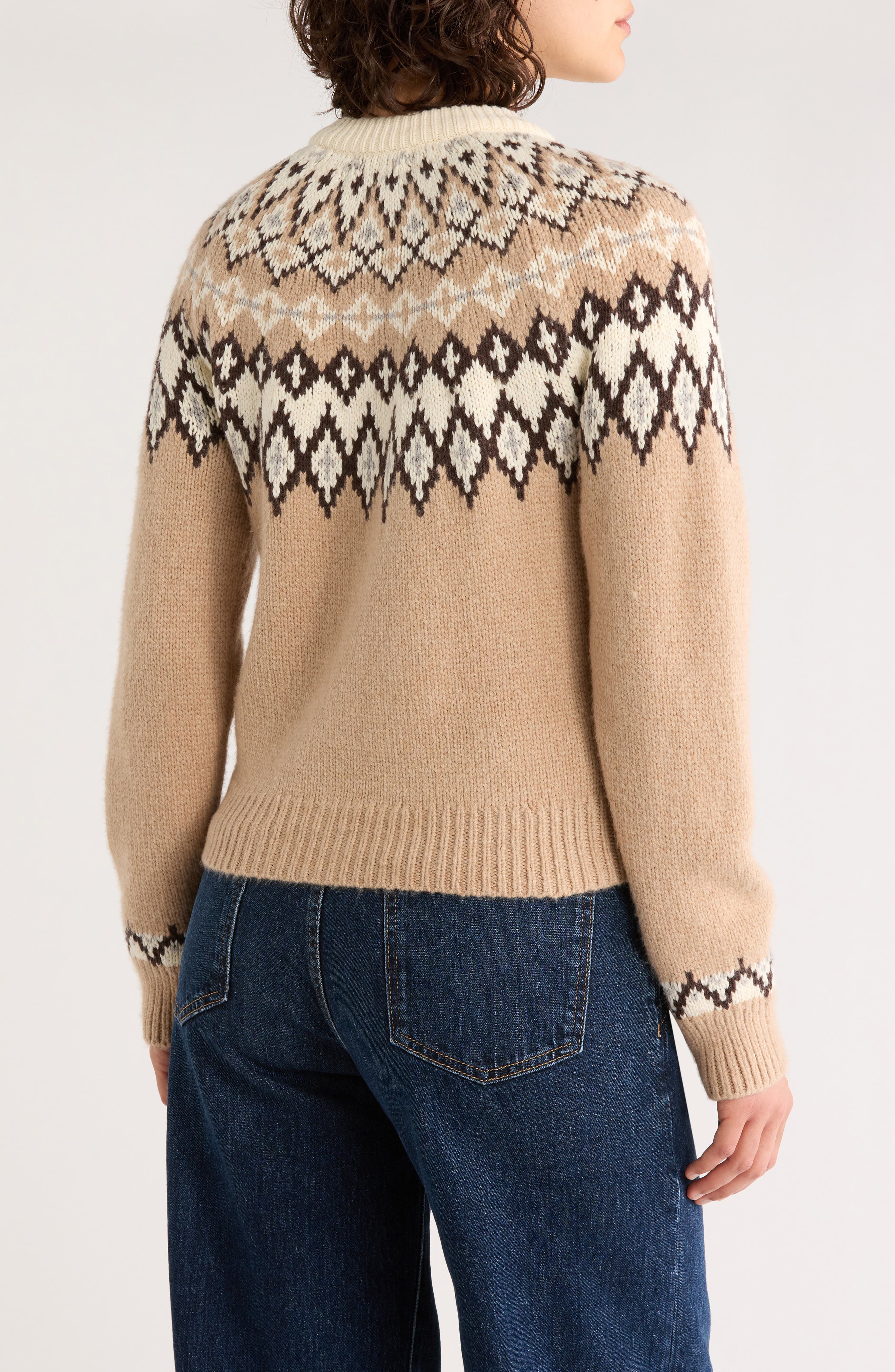 Fiorella Fair Isle Cardigan - image 2