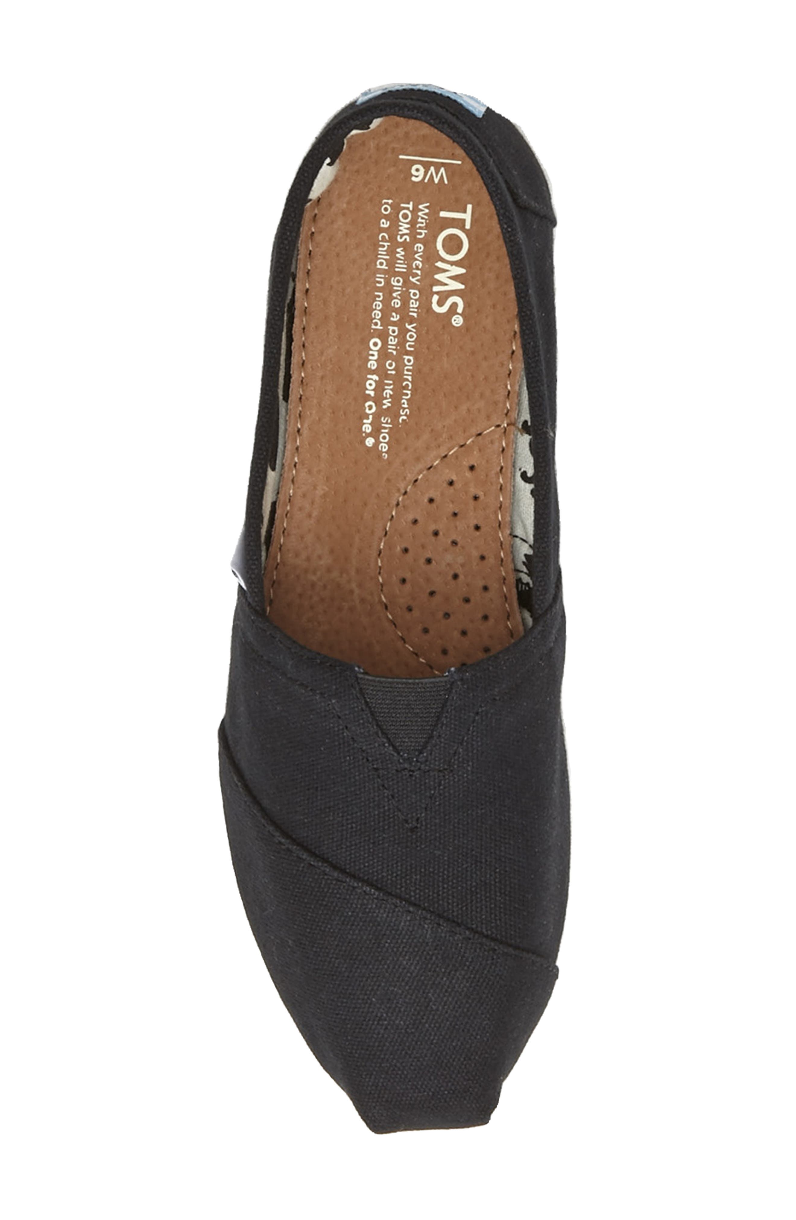 TOMS Classic Canvas Slip-On, Alternate, color, 
