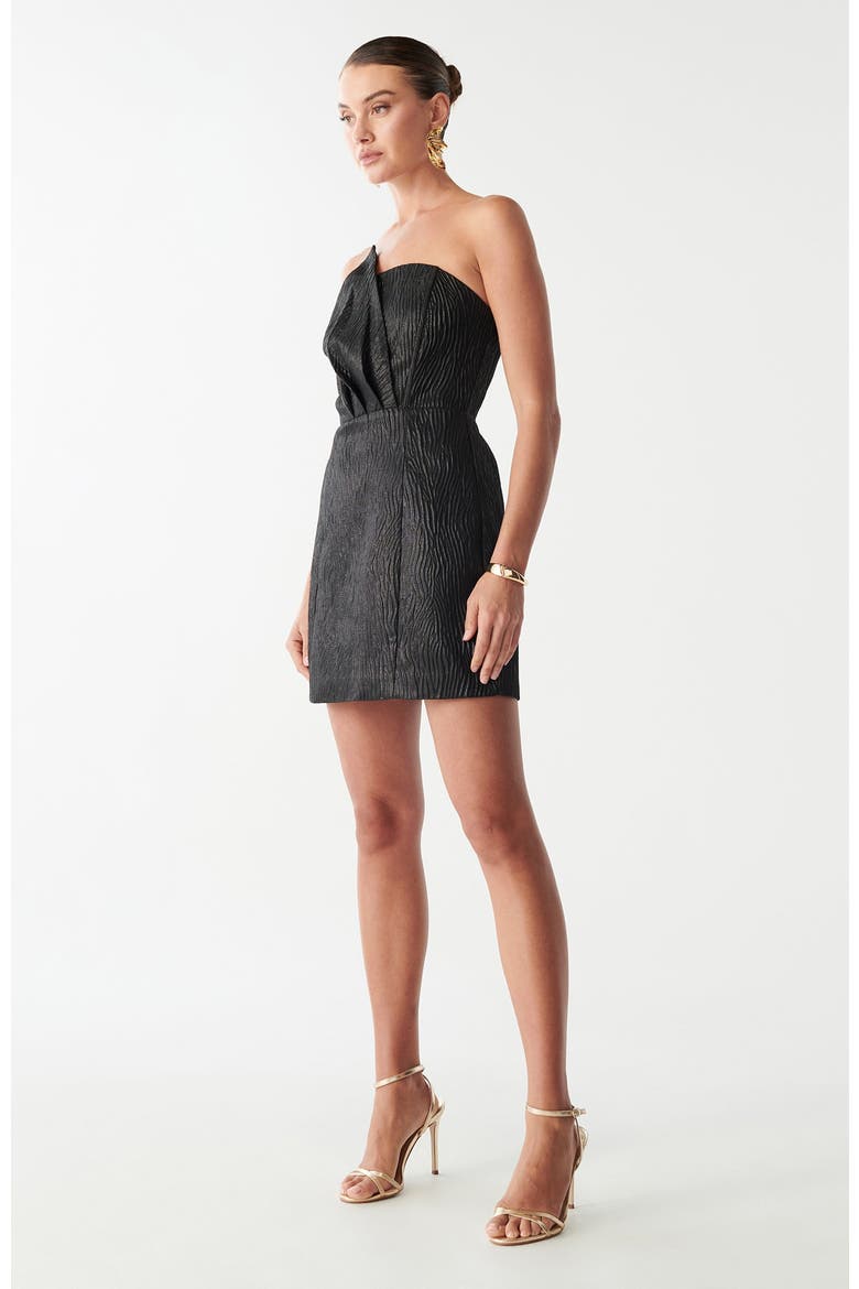 Hilari Mini Dress, Alternate, color, Black