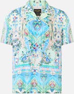Camilla Short Sleeve Camp Collared Shirt