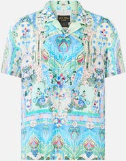 Camilla Short Sleeve Camp Collared Shirt