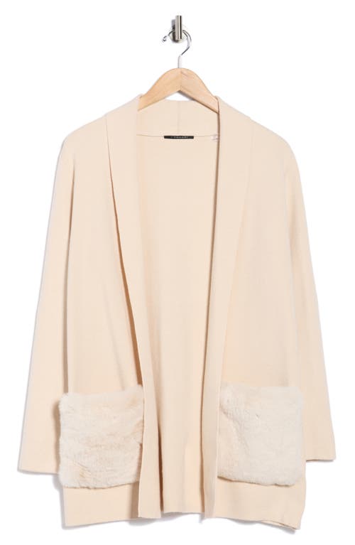 T Tahari Shawl Collar Cardigan In Multi