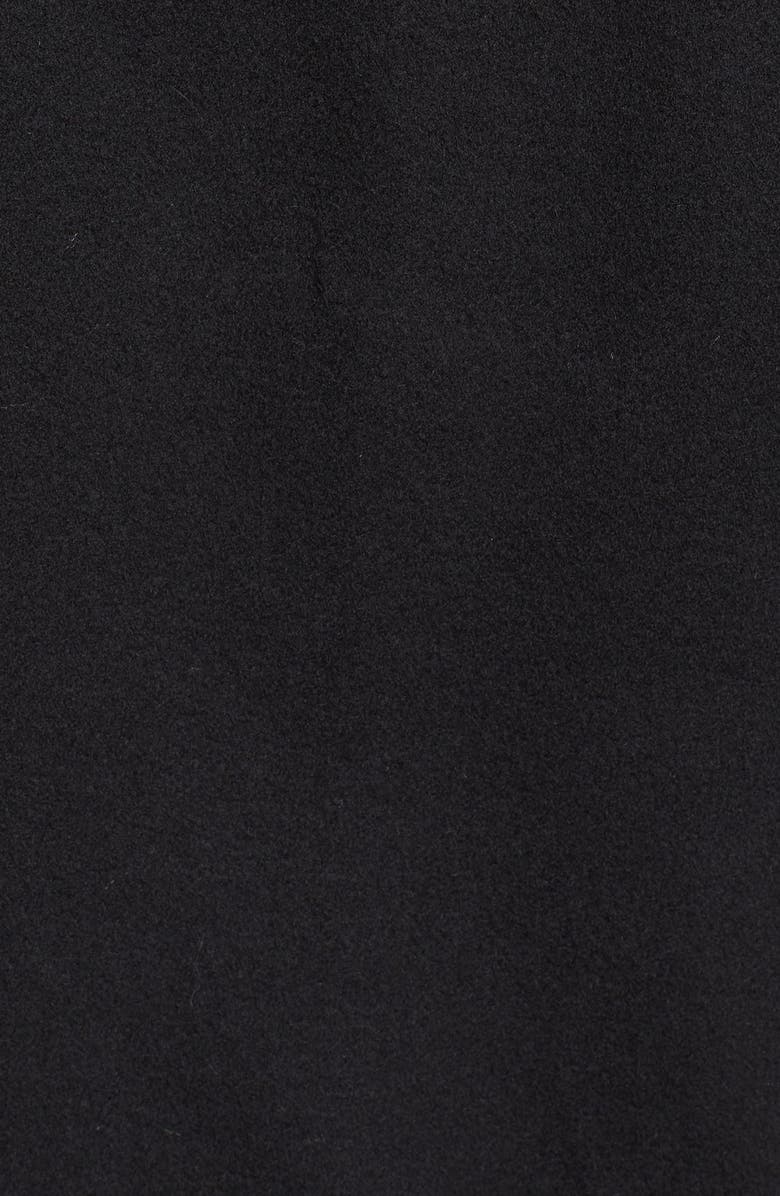 George Simonton Wool Blend Duffle Coat with Genuine Fox Fur Trim, Alternate, color,