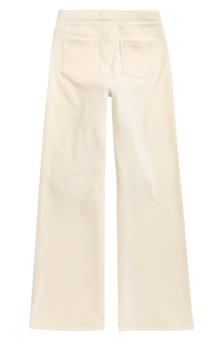 Tractr Kids' Pull-On Corduroy Wide Leg Pants, Alternate, color, Cream