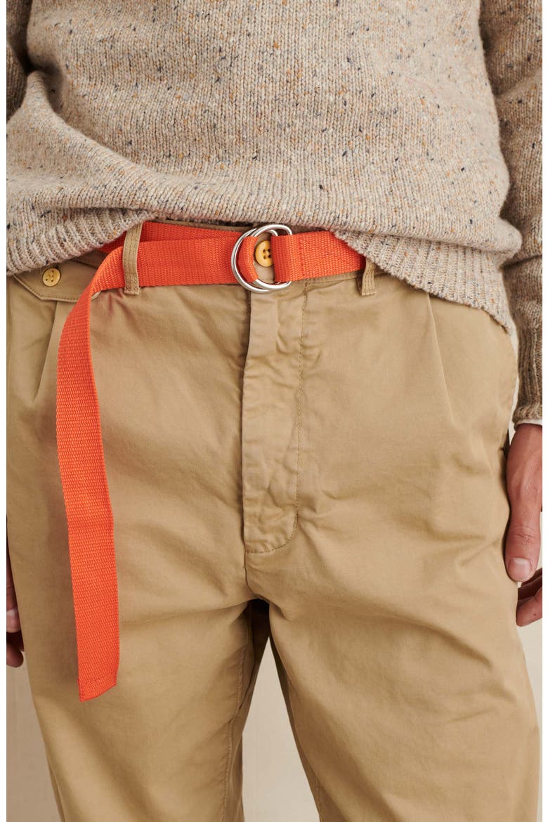 Donegal Crewneck Merino Wool Blend Sweater, Alternate, color, OATMEAL DONEGAL