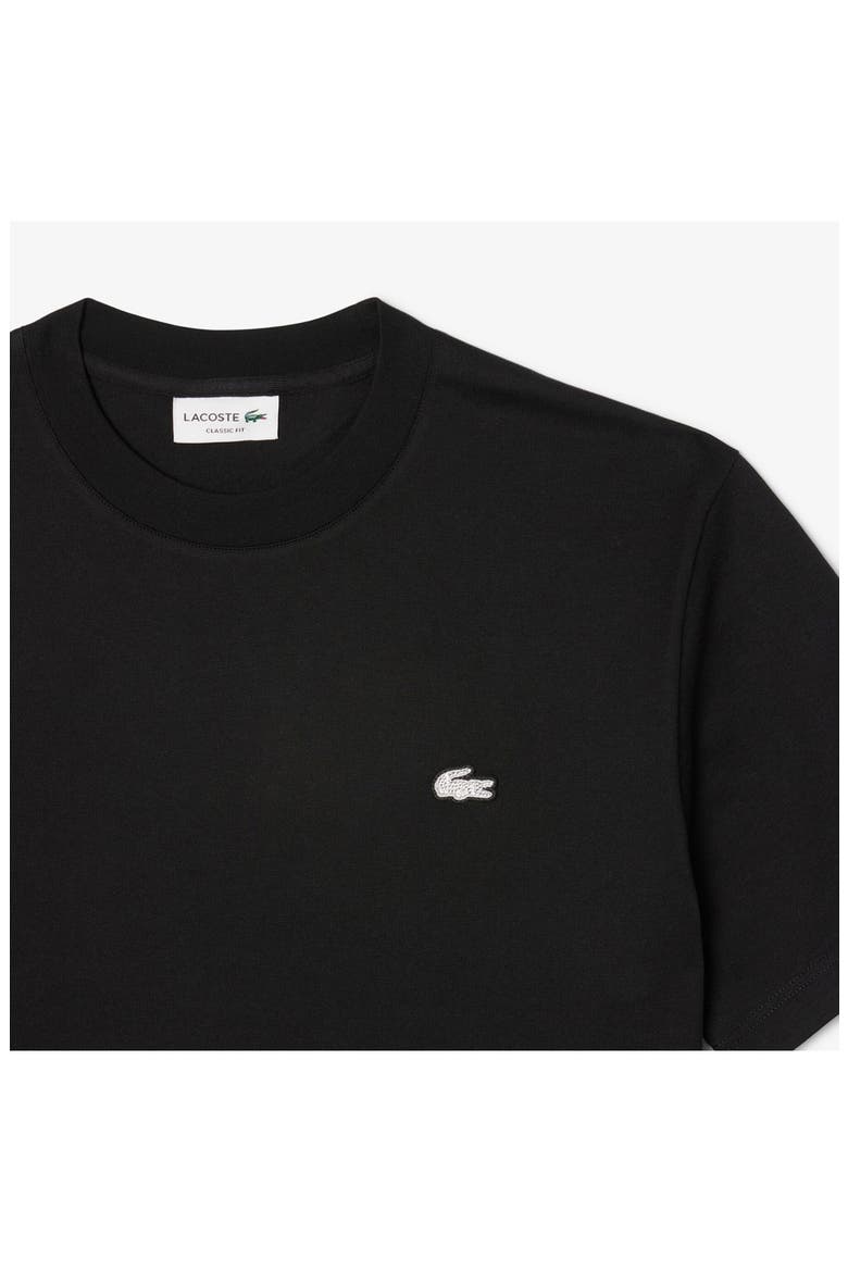 Crewneck Cotton T-Shirt, Alternate, color, BLACK