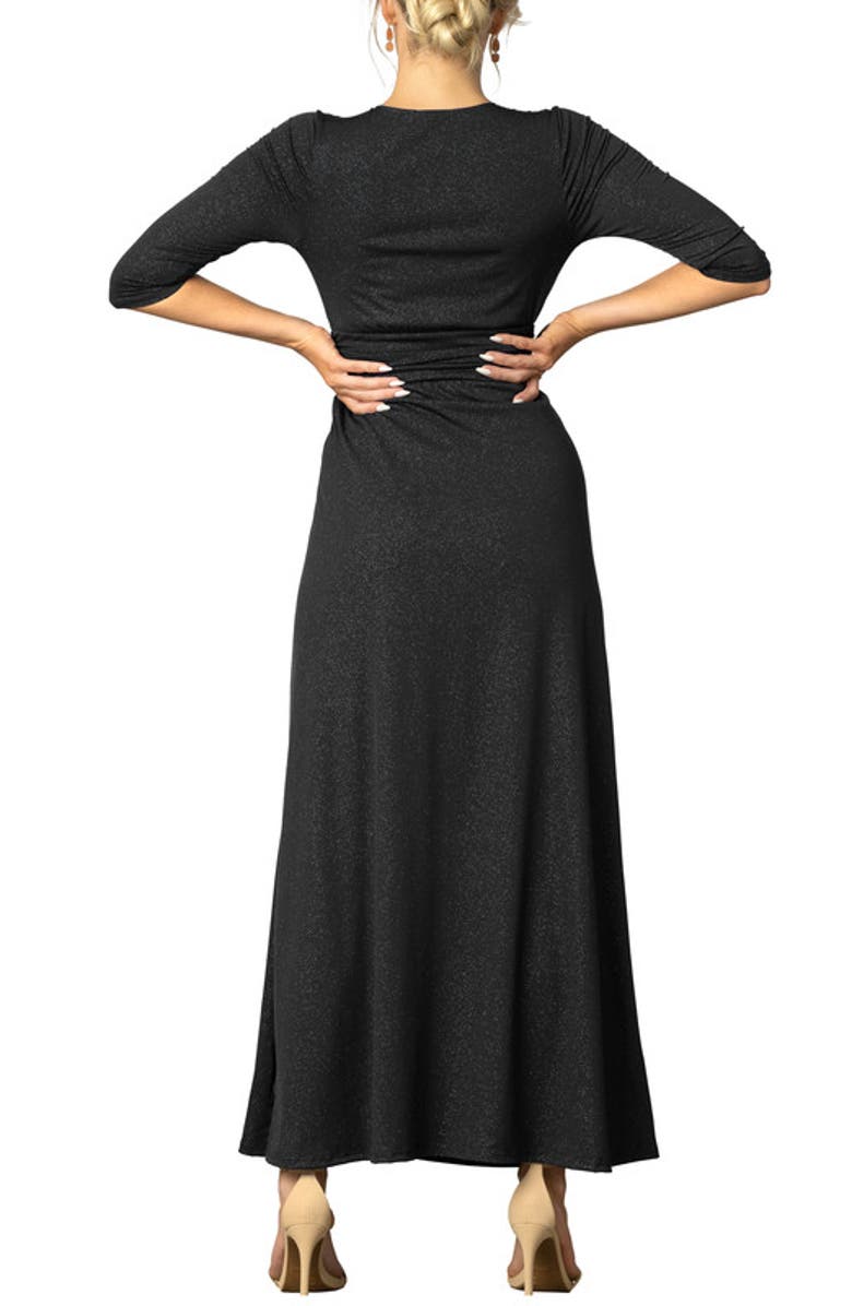 Kiyonna Romanced by Moonlight Evening Gown, Alternate, color, Midnight Star