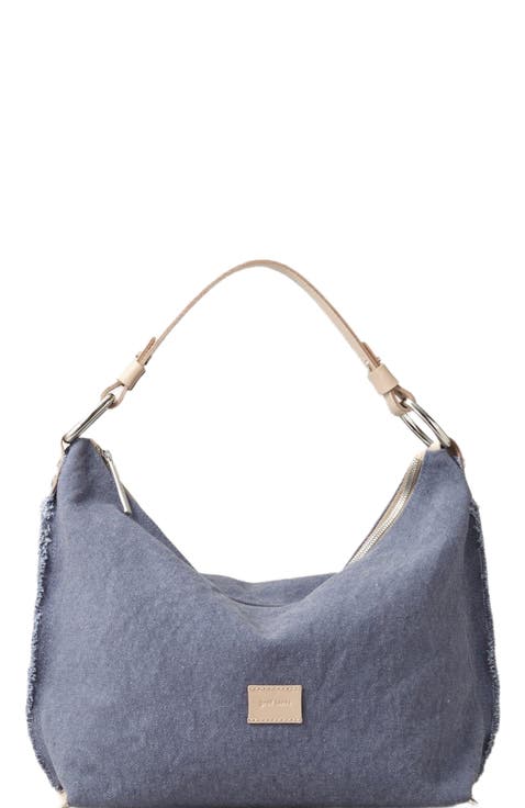 Hana Canvas Hobo Bag
