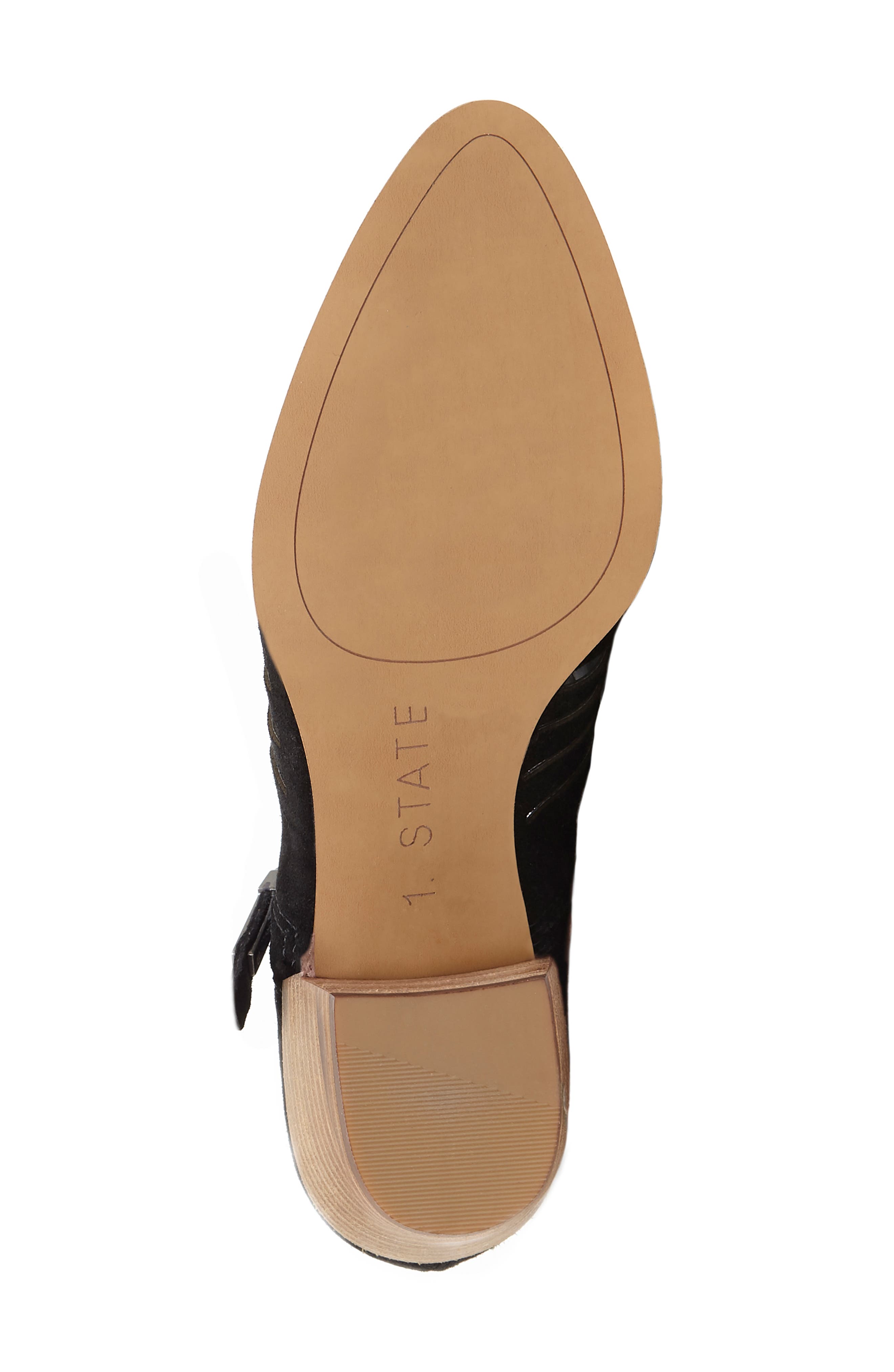 Arnet Bootie, Alternate, color, BLACK SUEDE