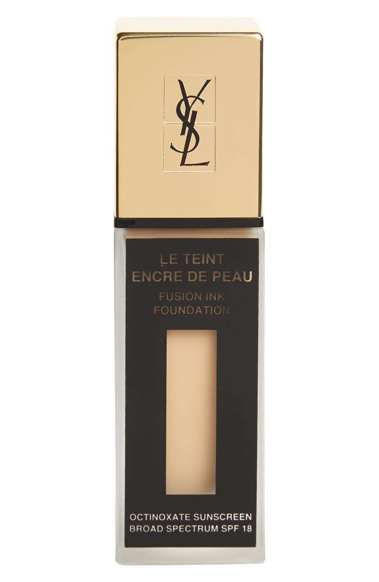 Yves Saint Laurent 'Fusion Ink' Foundation Broad Spectrum SPF 18, Main, color, 