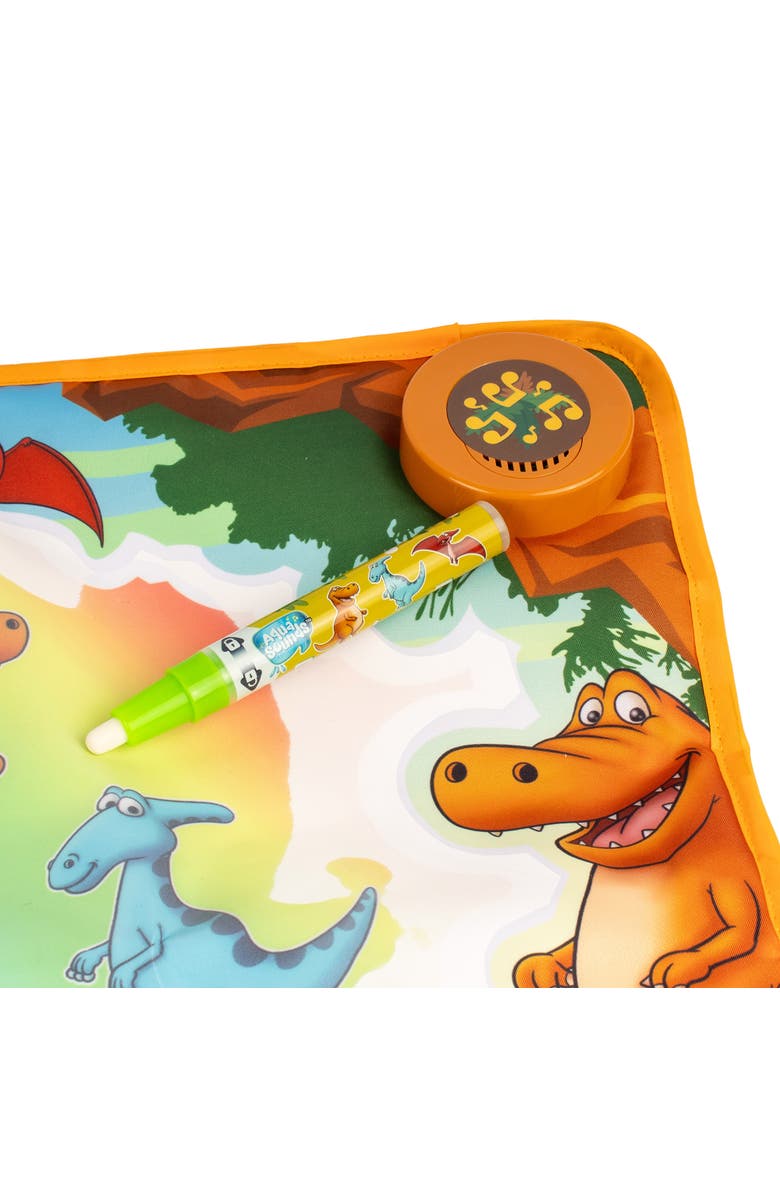 Sinco Aqua Sounds Magic Mat Dinosaur Adventure Water Drawing, Ages 2+, Alternate, color, Multicolored