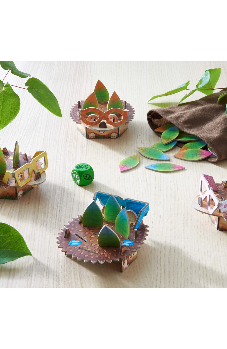 HABA Color Matching Memory Game for 3 Year Olds & Up - Hedgehog Haberdash - Children's Board Game for Family Night and Preschool Learning, Alternate, color, Yellow Multi