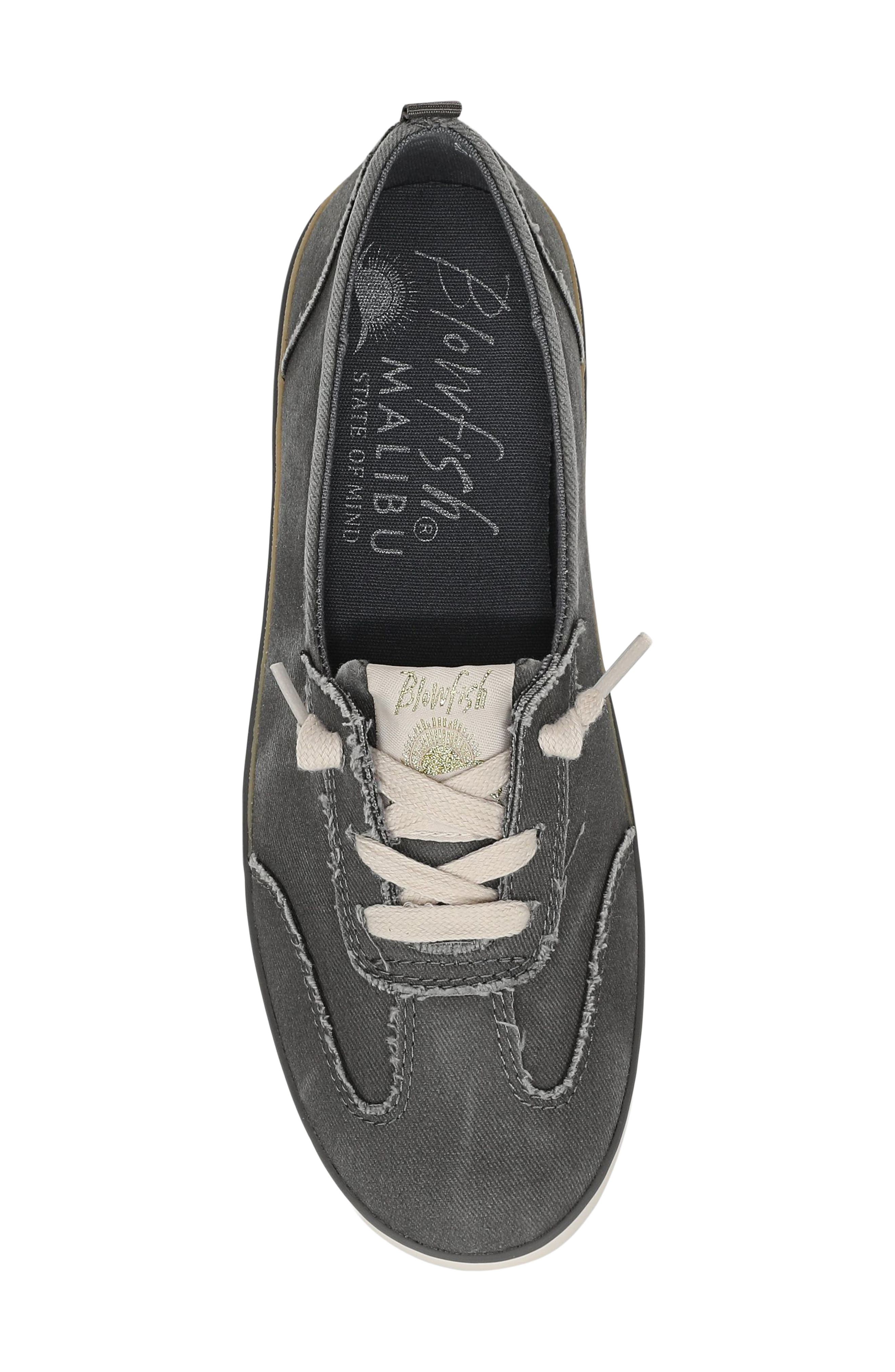 Blowfish Malibu Ez Breezy Slip-On Flat, Alternate, color, Charcoal Canvas